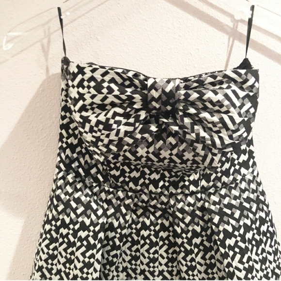 Anthropologie Eva Franco Vera Silverado Strapless Fifield Dress Luxury Bohemian - Picture 4 of 16